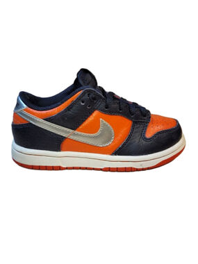 Nike Dunk Low SE "Martian" Athletic Orange and Black Size 10C Sneakers